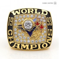 1993 Toronto Blue Jays World Series Championship Ring(Silver)